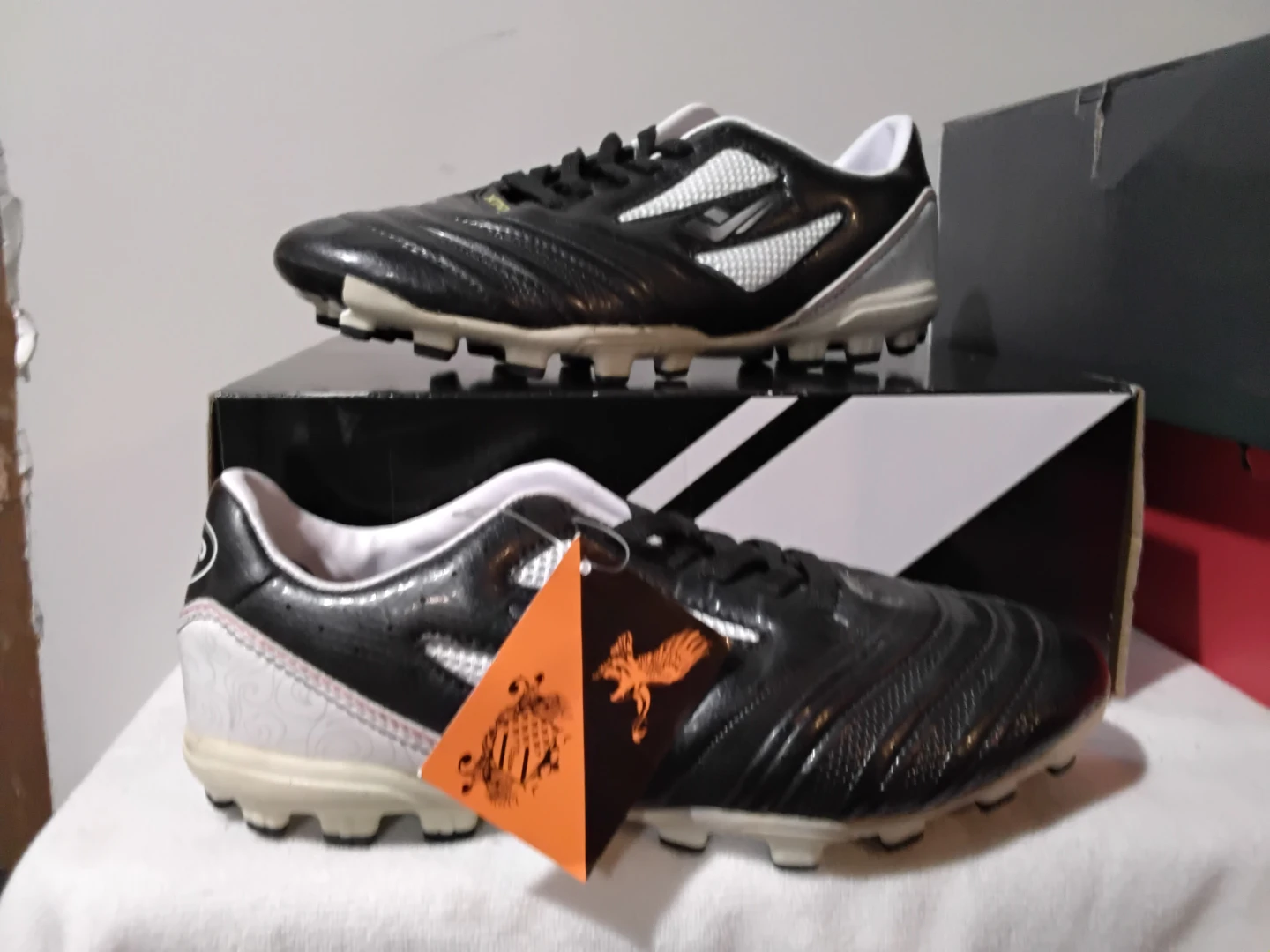 Diadora Soccer Cleats Black White - photo 2