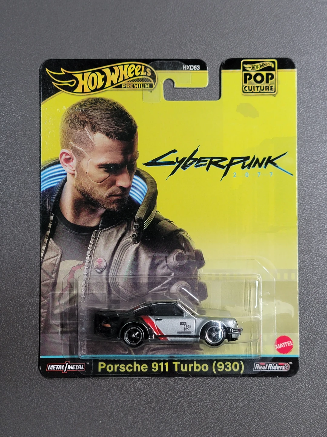Hot Wheels Premium Cyberpunk 2077 Porsche 911 Turbo (930)