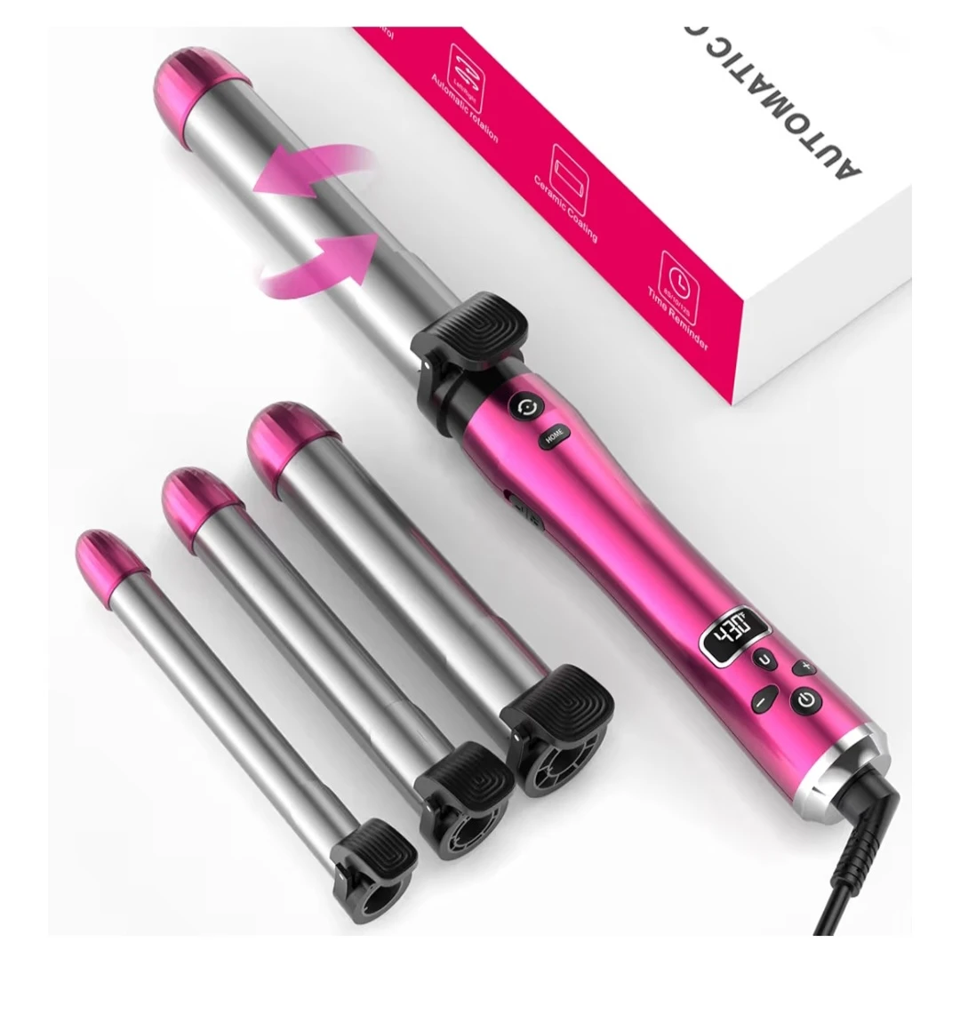 Automatic Curling Iron with 4 Barrels
