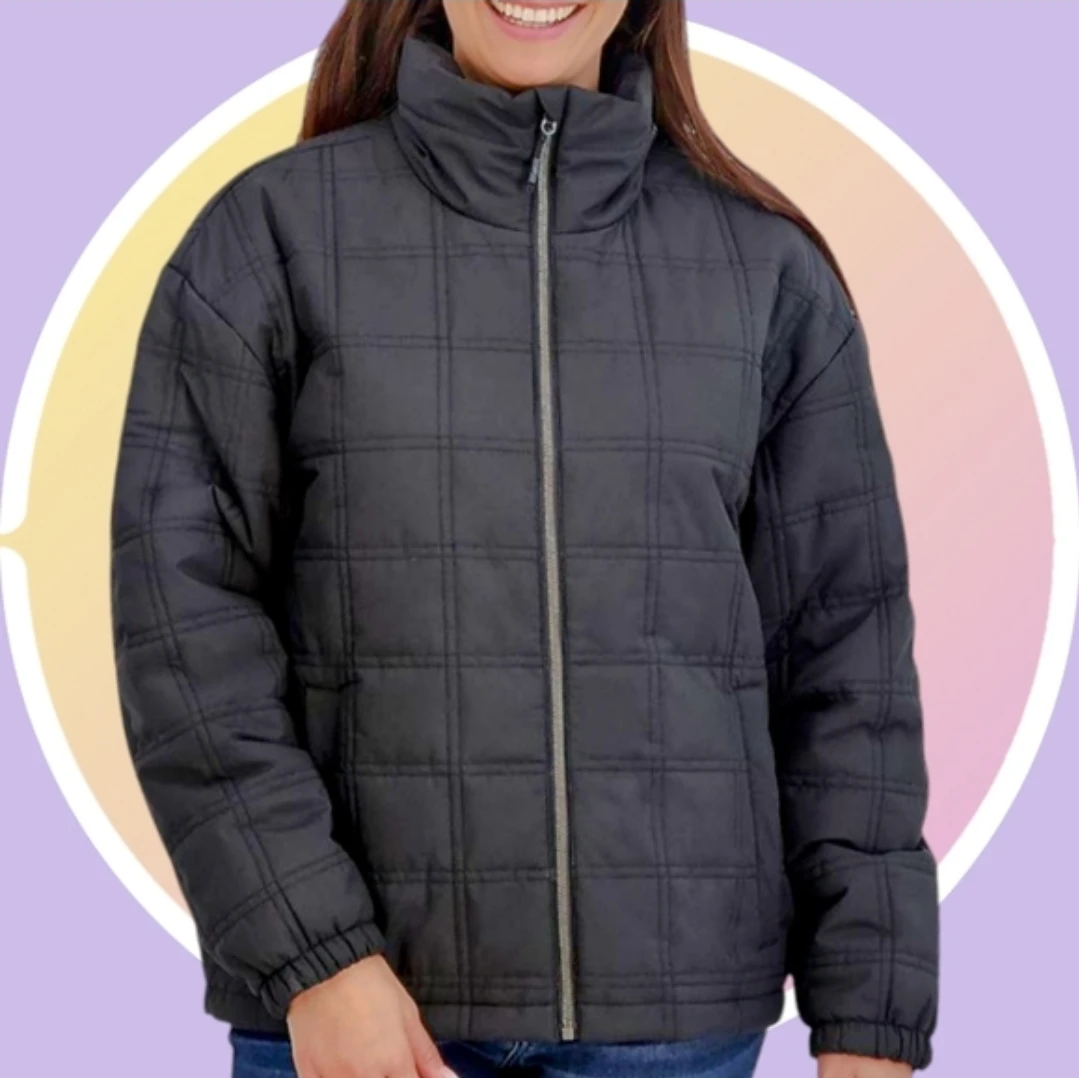 XXL Thermocloud Technology Quilted Jacket Hood  2 Snap Pockets 🏆 - photo 3