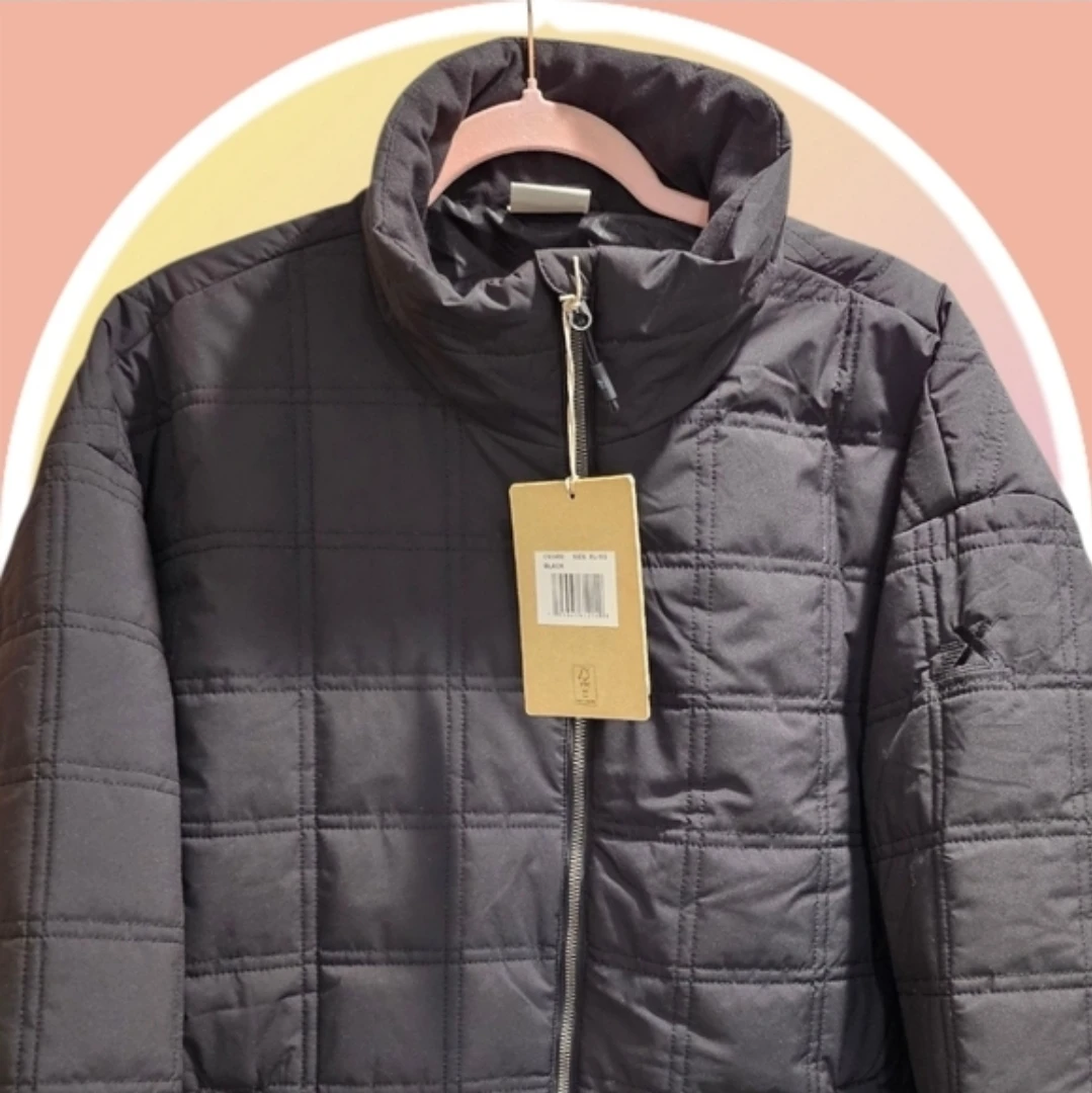 XXL Thermocloud Technology Quilted Jacket Hood  2 Snap Pockets 🏆 - photo 4