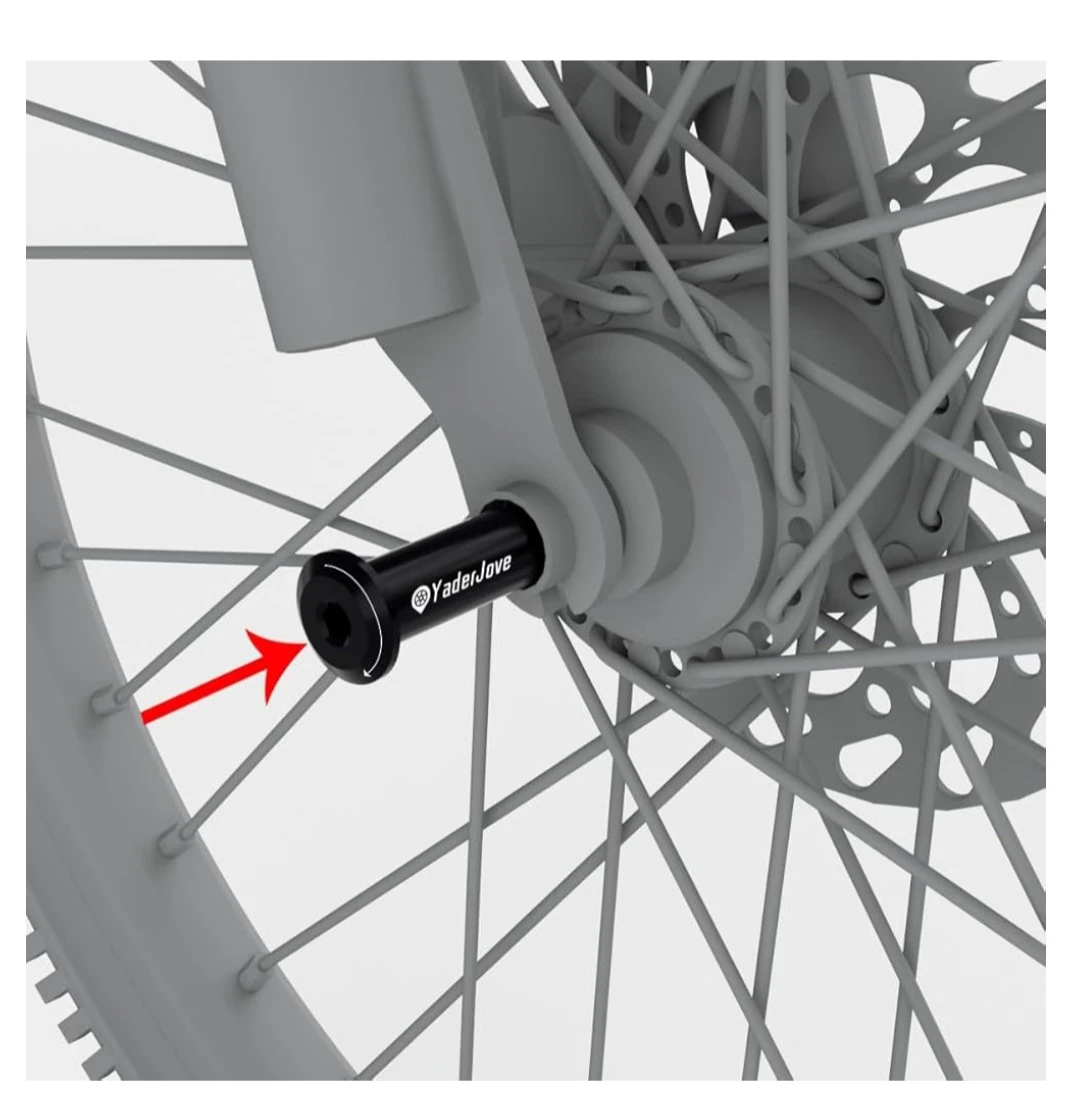 Bicycle Thru Axle Adapter - Bike Hub Thru-axle for Bike Forks - photo 4