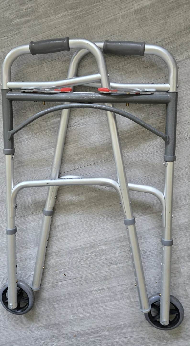 Folding Walker with Wheels/ two wheeled walkers - photo 4