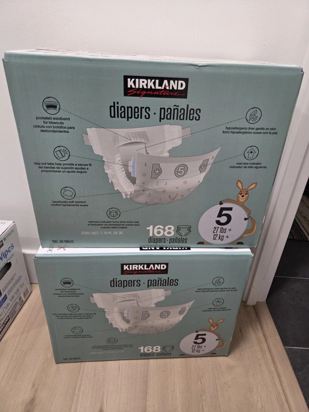 Kirkland Diaper size 5 .