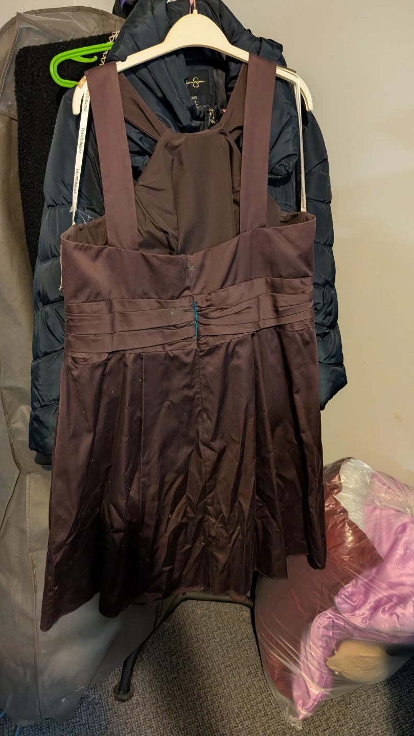 David's Bridal Brown cotton Dress Size 20 - photo 3