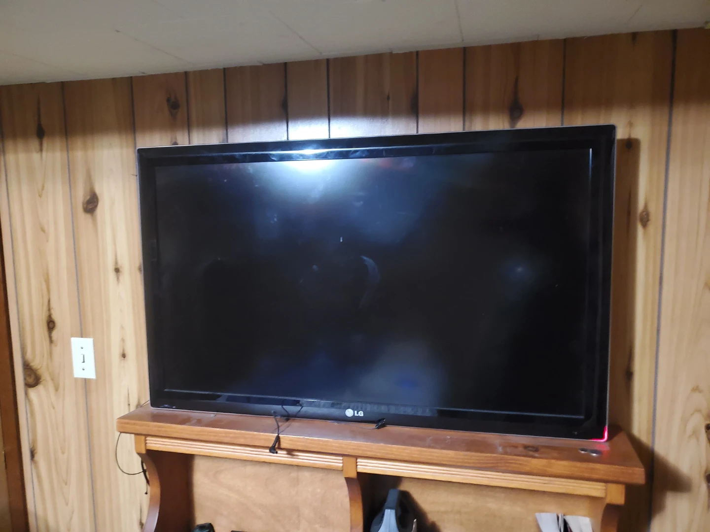LG 42" TV with Sound Bar