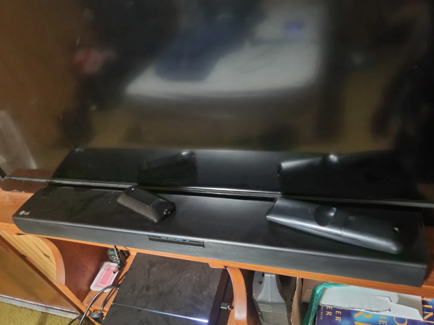 LG 42" TV with Sound Bar - photo 2