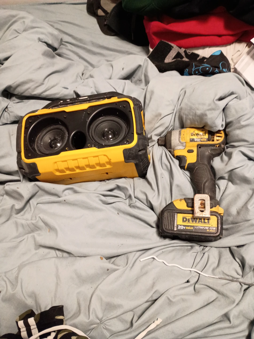 DeWalt 20V Max Impact Driver and Bluetooth Speaker