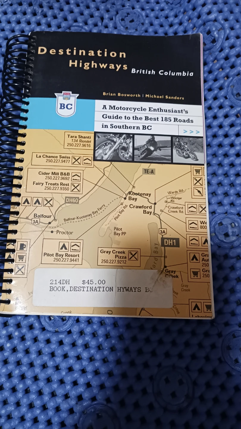 Destination Highways British Columbia Motorcycle Guide