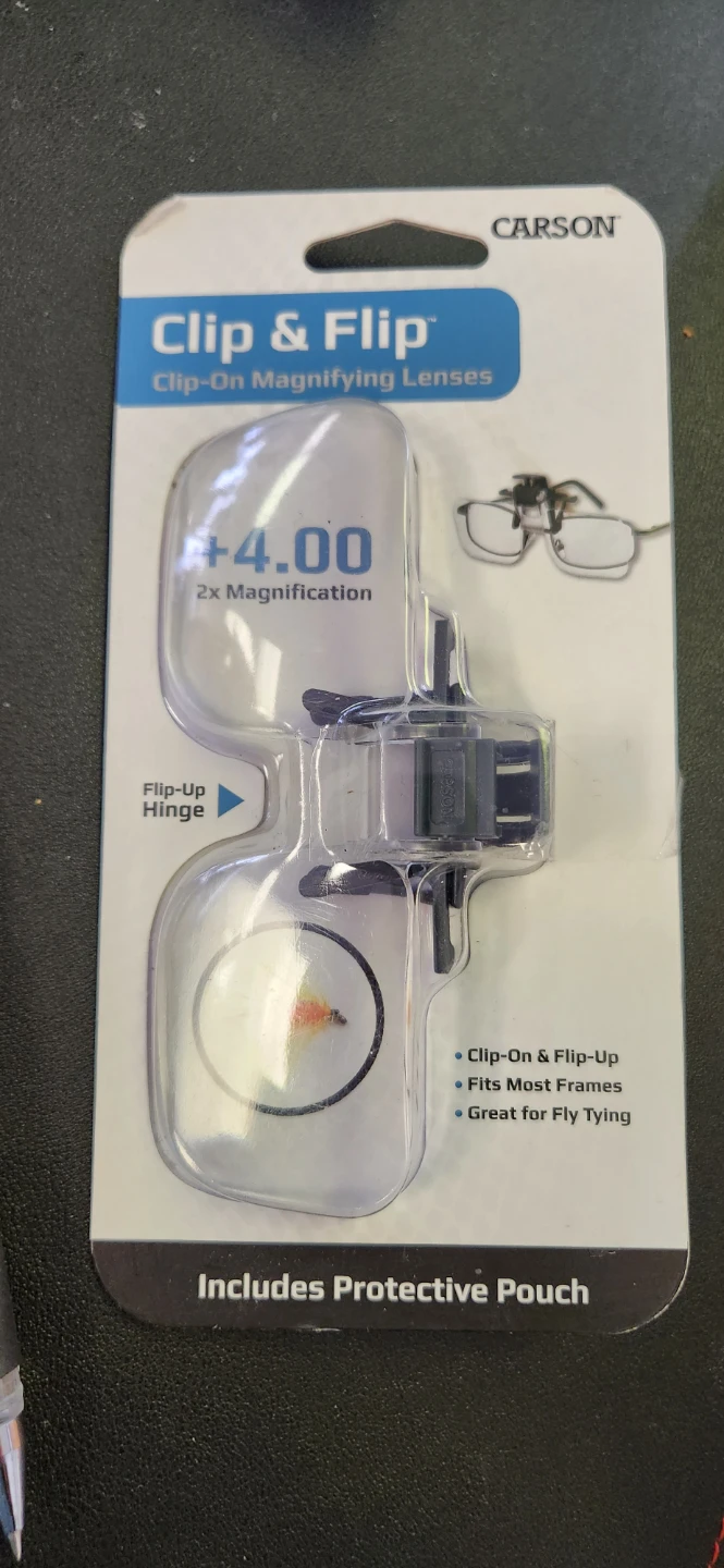 Carson Clip & Flip +4.00 Magnifying Lenses