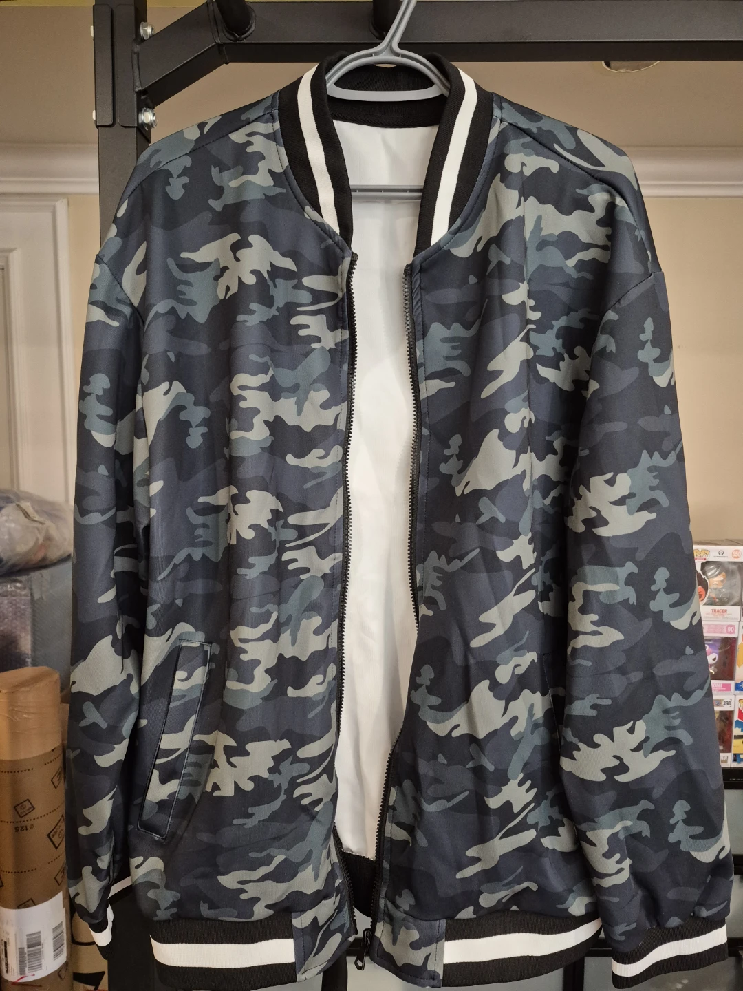 Camouflage Bomber Jacket