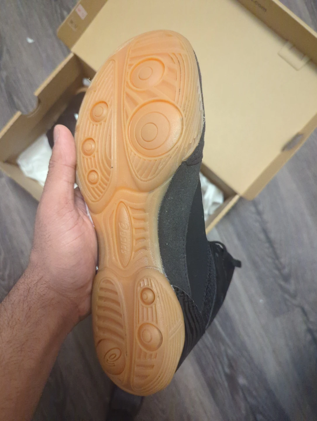 Asics Wrestling Shoes  Black - photo 2