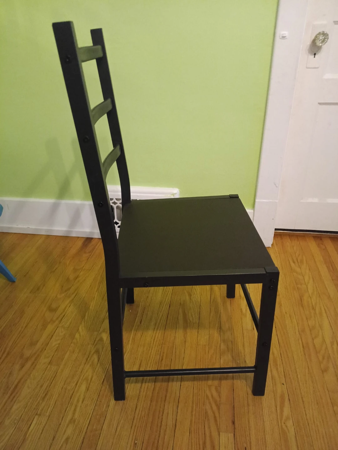 Black Dining Chairs and table - photo 3