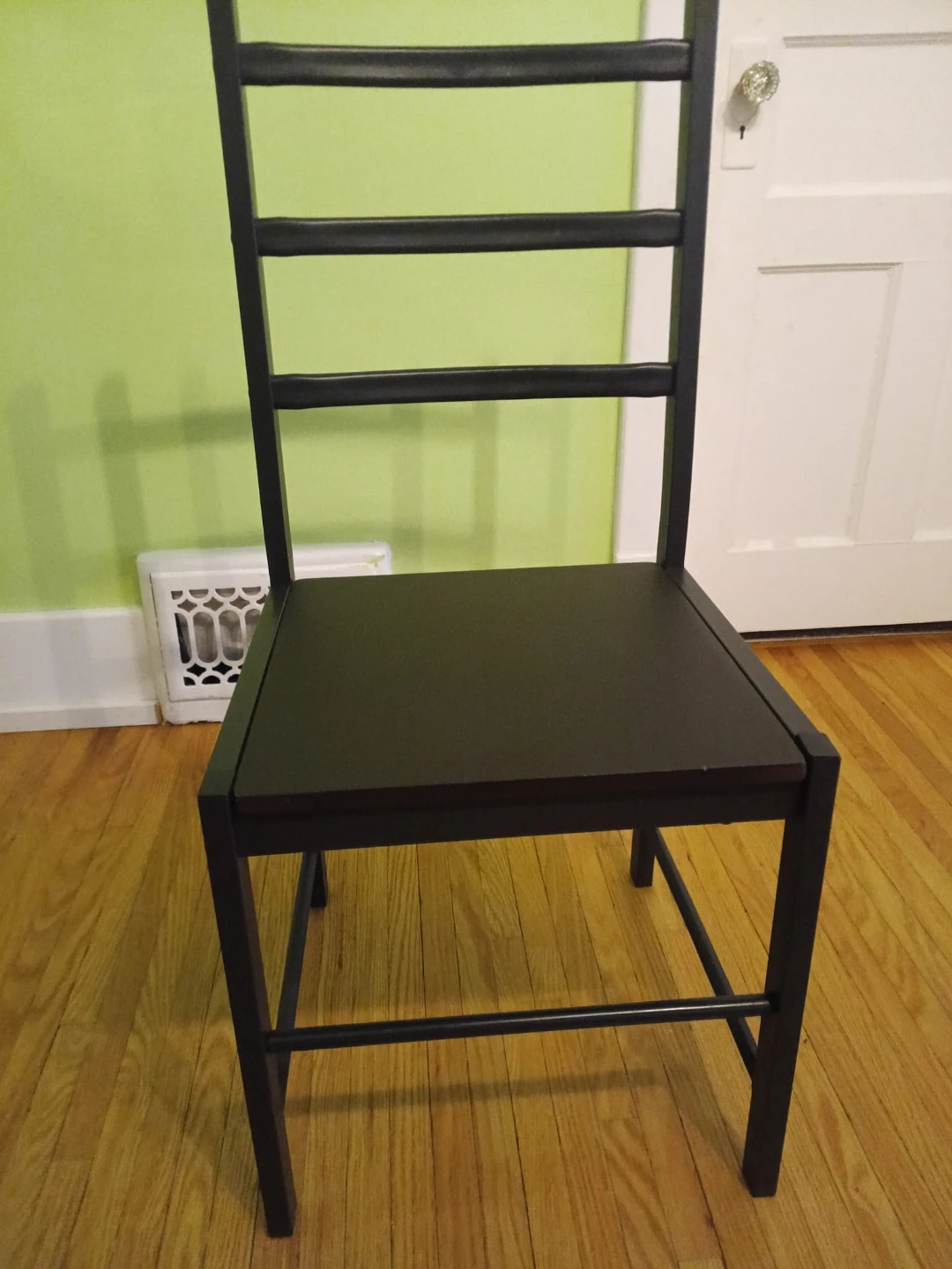 Black Dining Chairs and table - photo 4