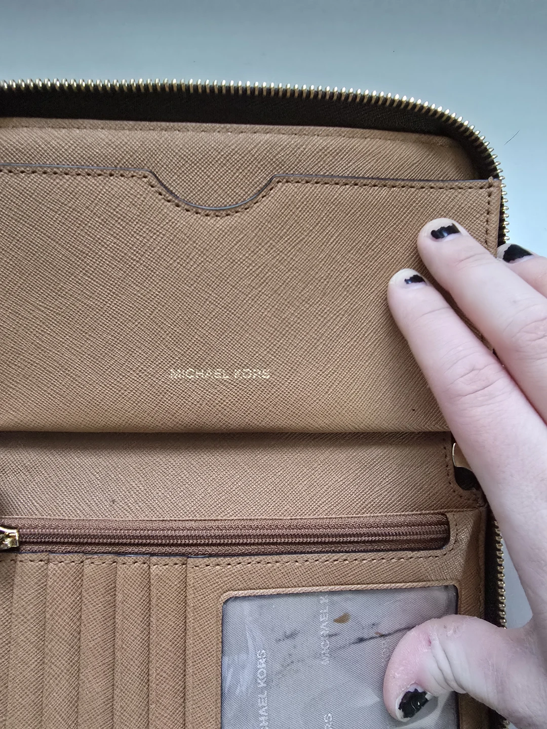Michael Kors Studded Zip Around Wallet - photo 2