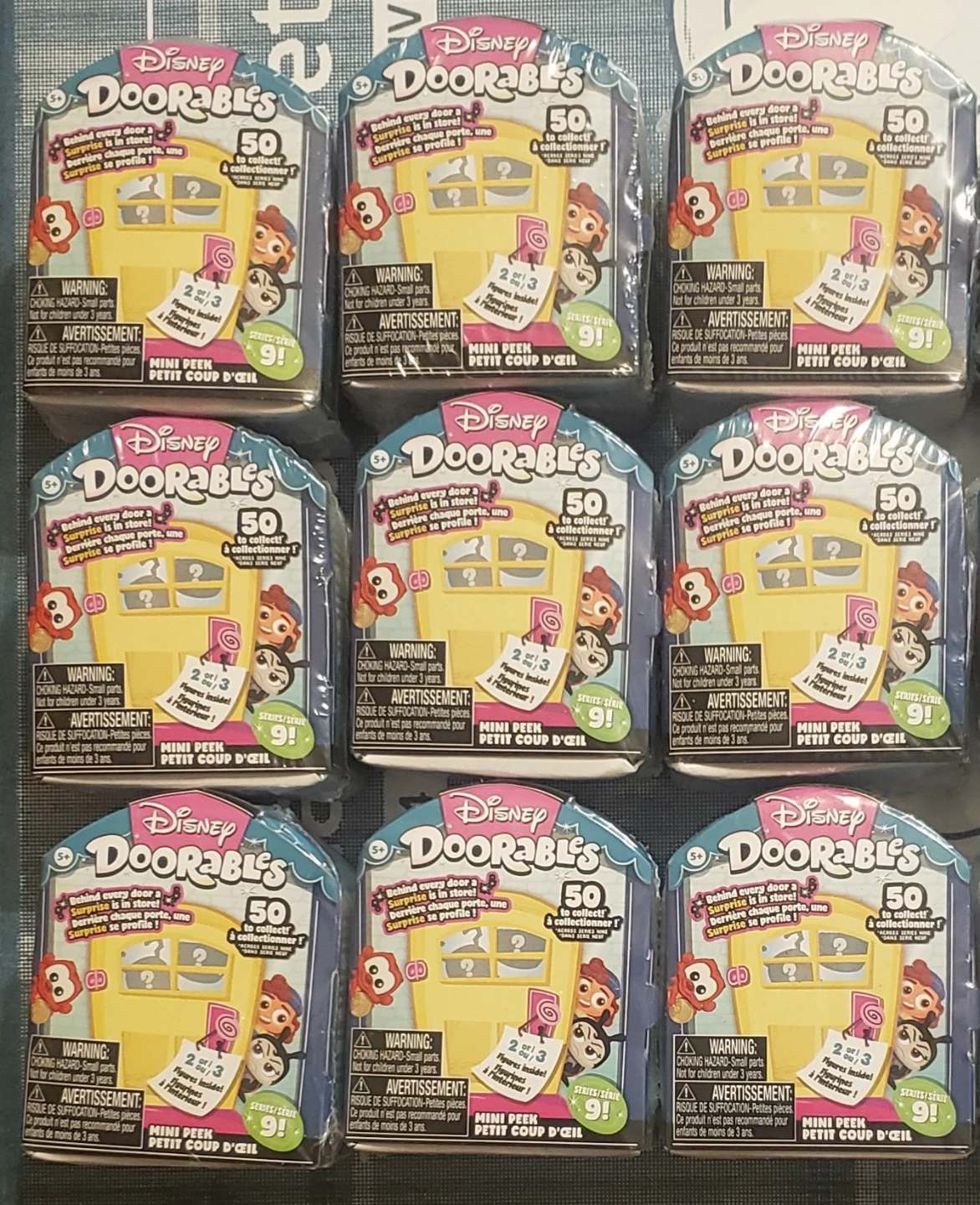 🏆Disney Doorables Series 9 Mini Peek Mystery Toy Figures🏆