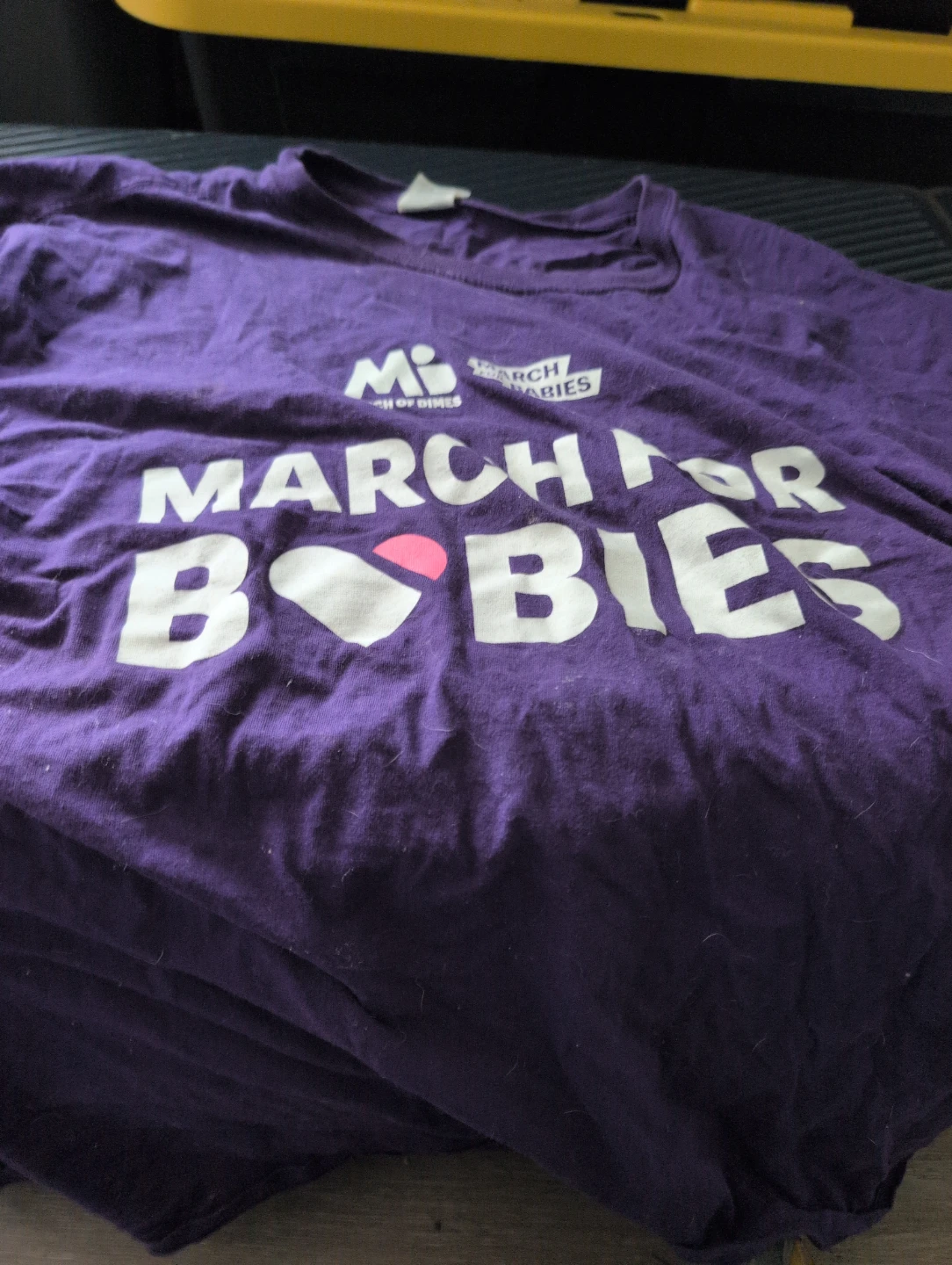 March for Babies Purple T-Shirt