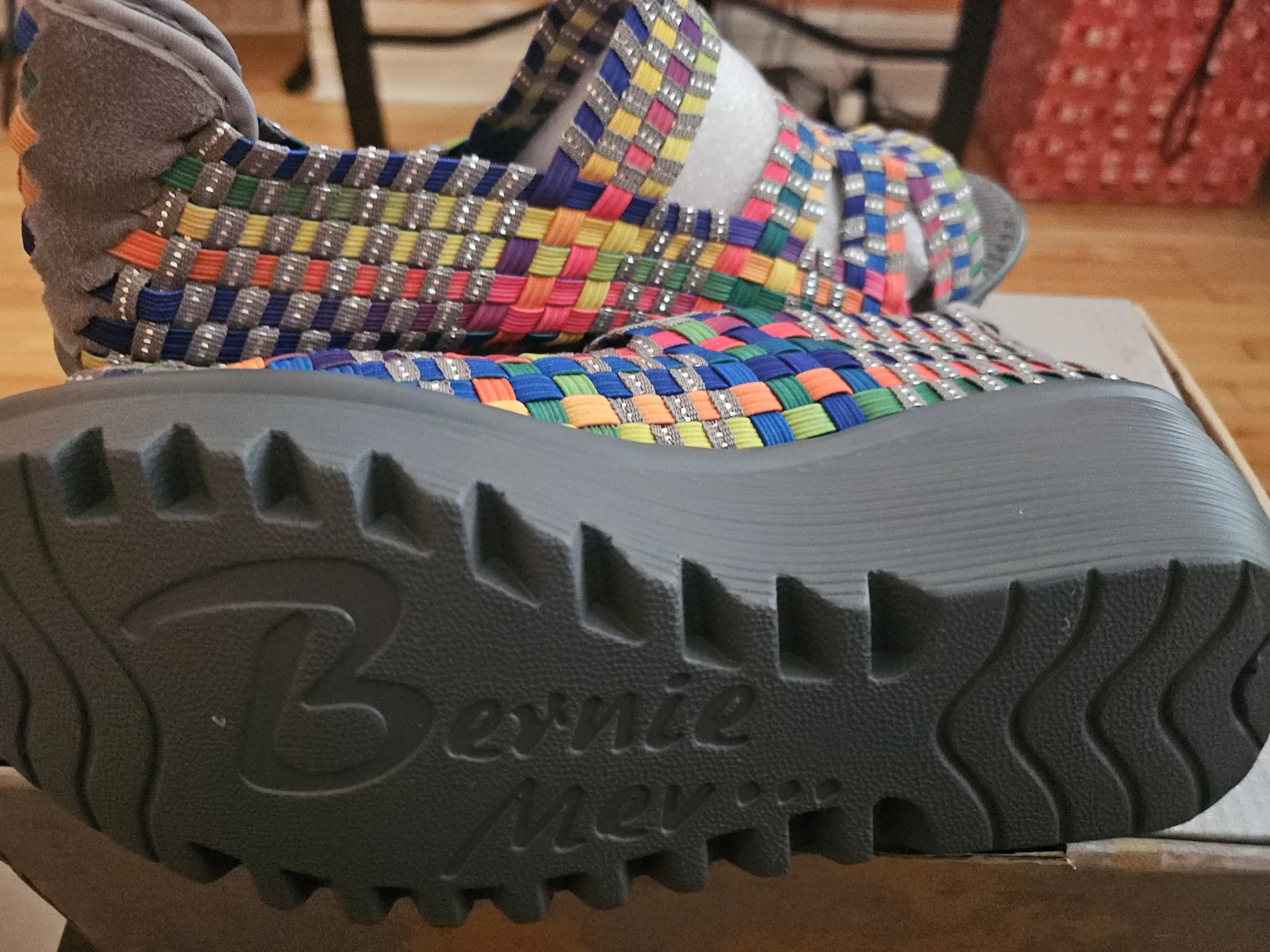 Bernie Mev Woven Wedge Sandals - photo 4