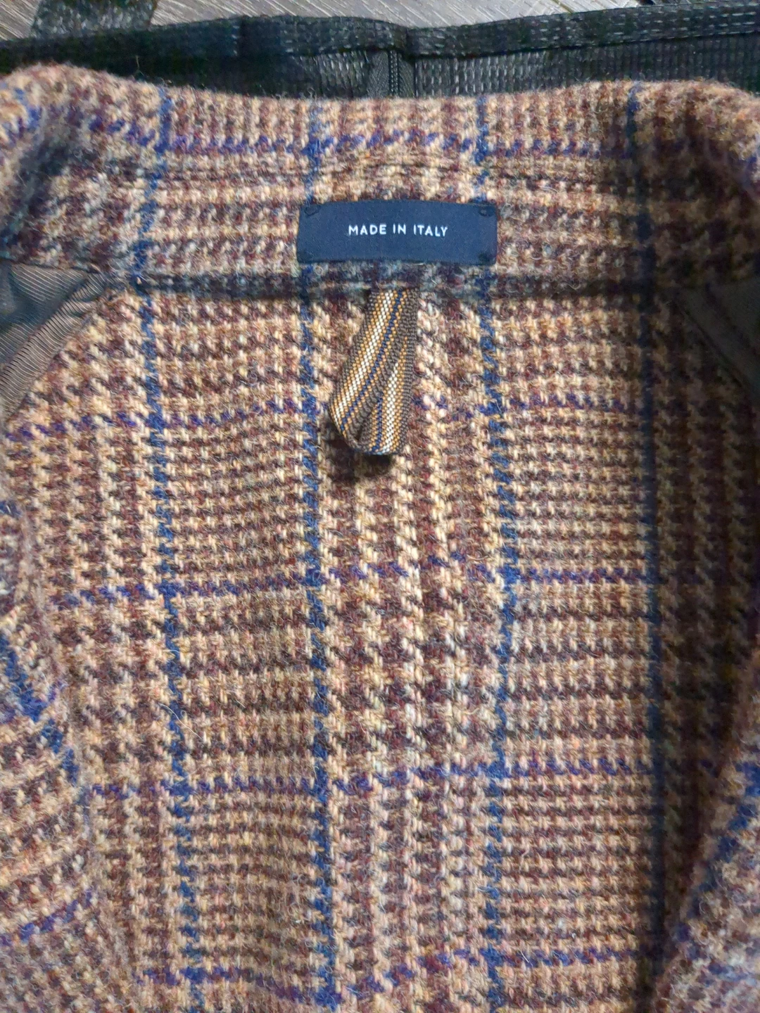 Drake's Plaid Wool Blazer - Made in Italy - photo 2