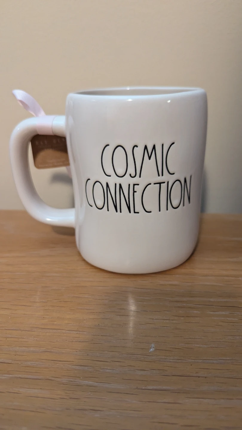 Rae Dunn "Cosmic Connection" Stitch & Angel Mug - photo 2