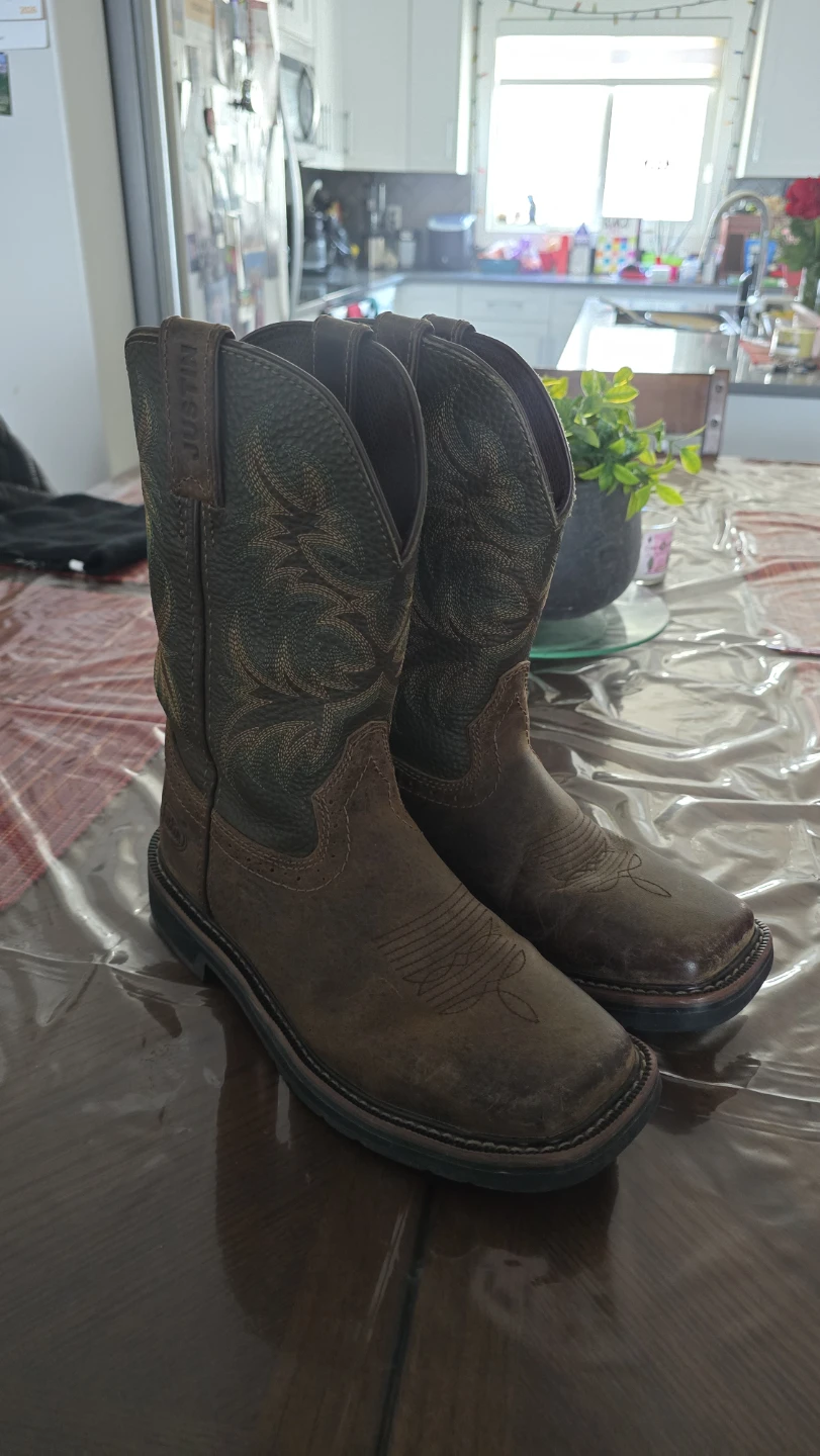 Justin Work Boots - Size 7EE - photo 2