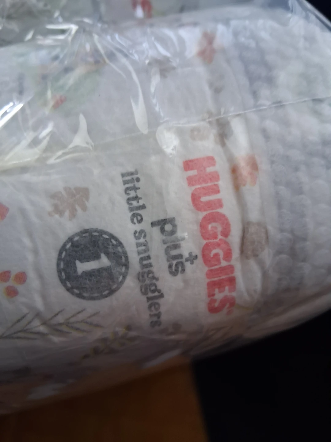Huggies Little Snugglers Plus Size 1 Diapers (3 packs)
