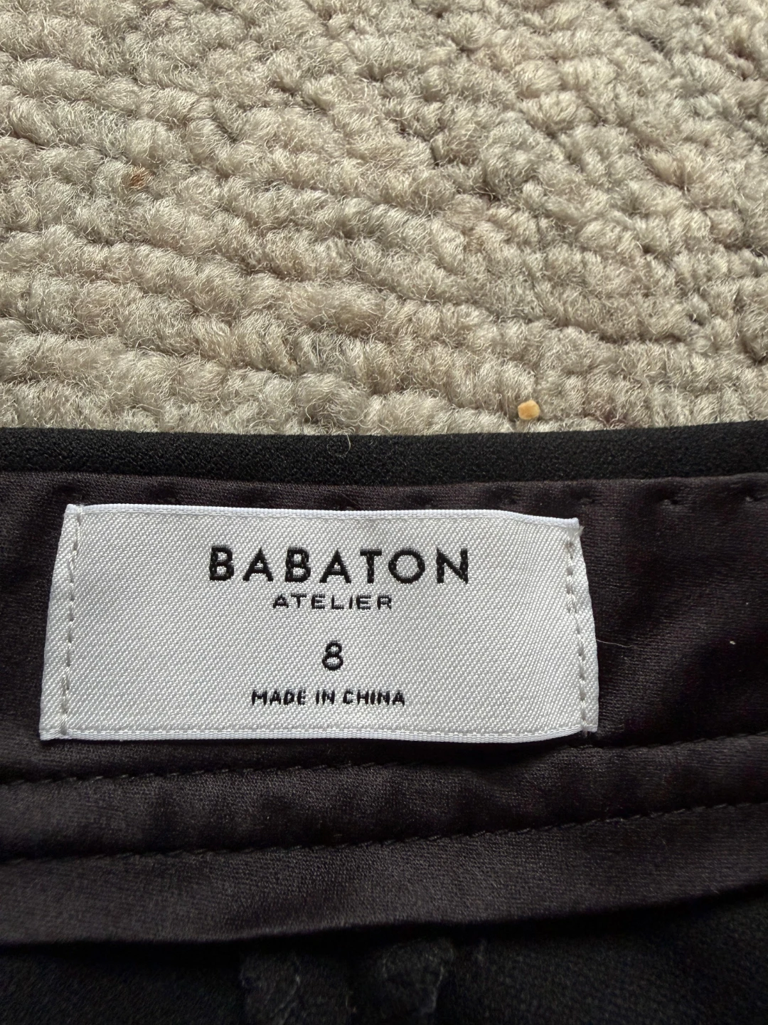 Babaton Atelier Black Pants Size 8