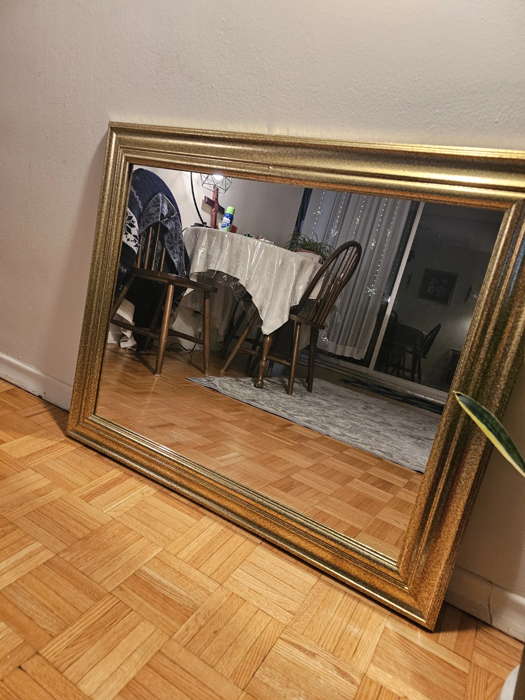 Ornate Gold Framed Mirror 🥕