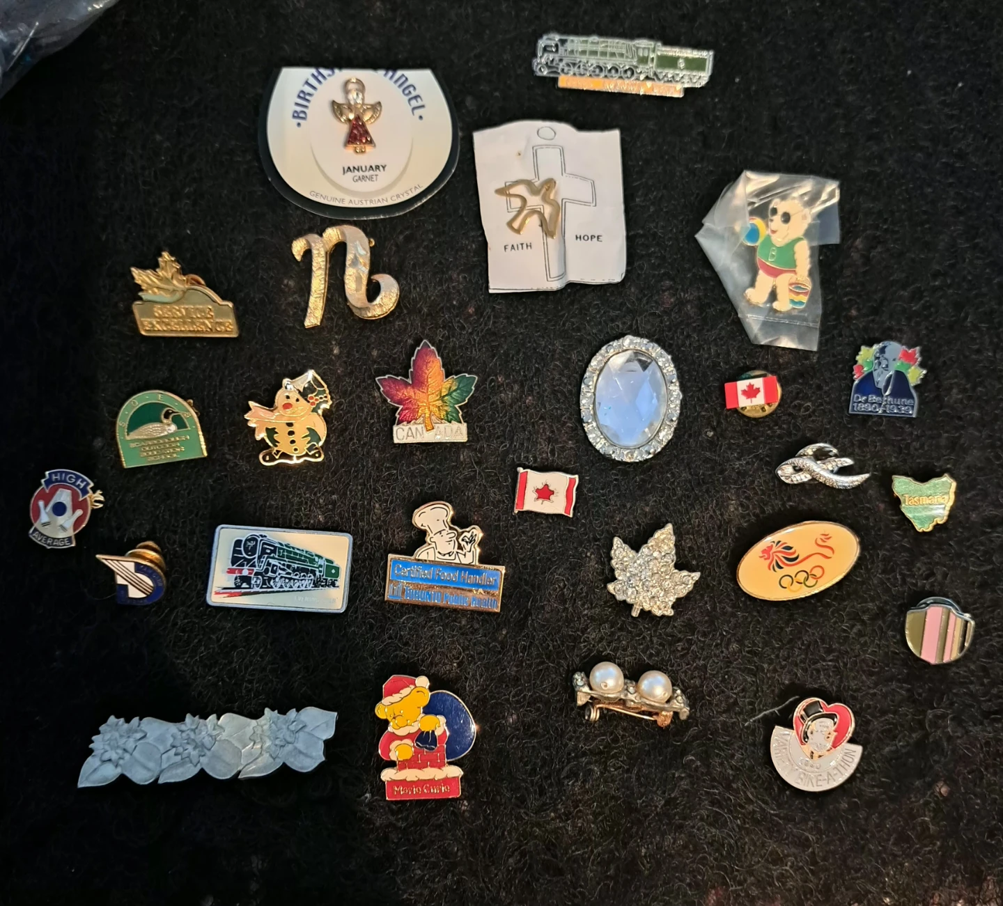 Assorted Collection of Enamel Pins