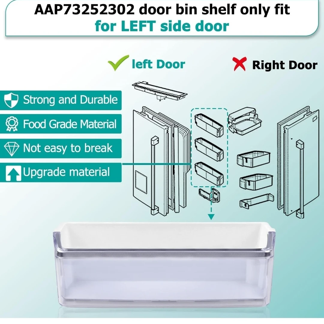 Refrigerator Door Bin - LG, Kenmore Elite Compatible - photo 3