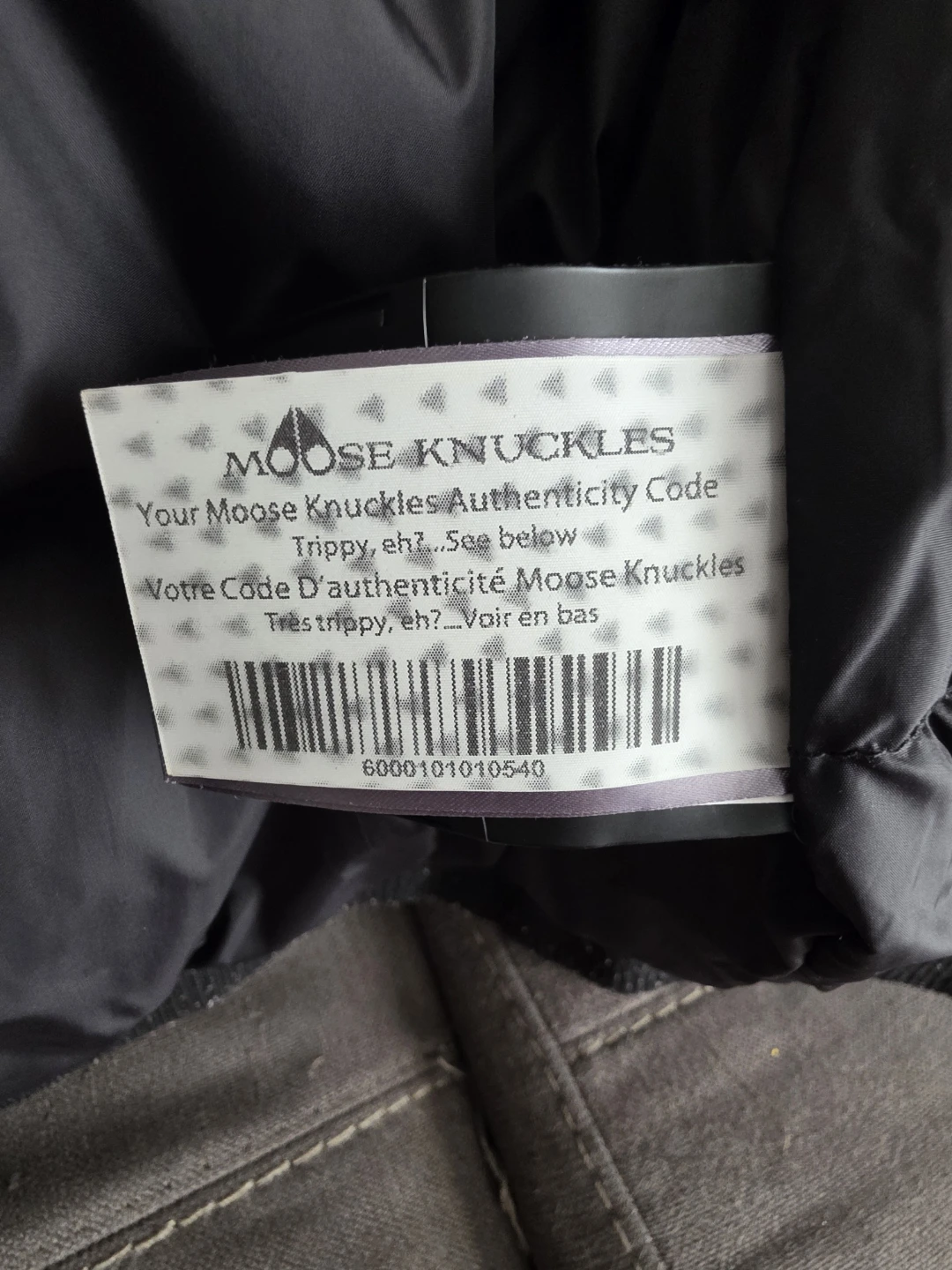 Moose Knuckles Bomber Jacket - Black, Size L - photo 3