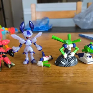 Set of 4 Medabots Action Figures - 1998