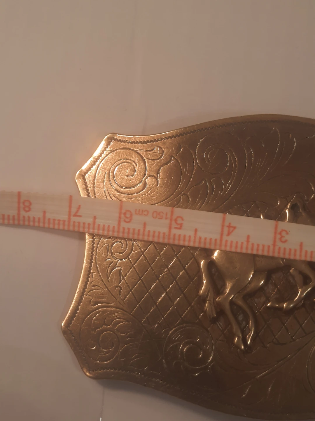 Vintage Western Bronc Buster Belt Buckle - photo 3