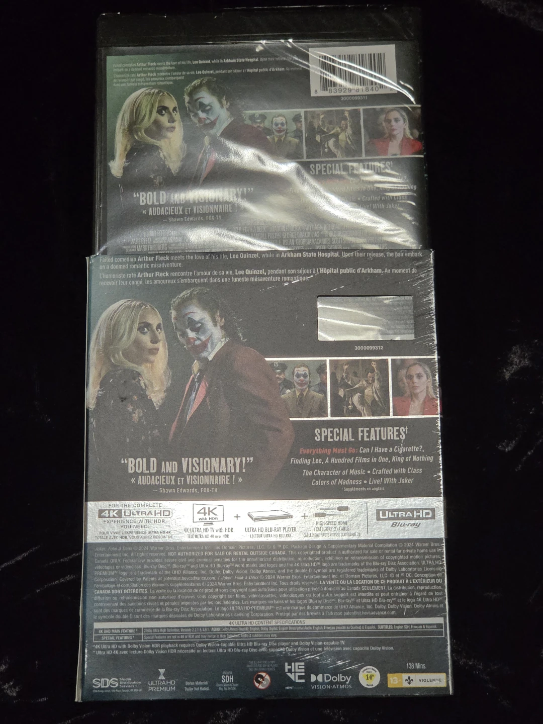 The Joker 4K Ultra HD Blu-ray - New and unopened - photo 2