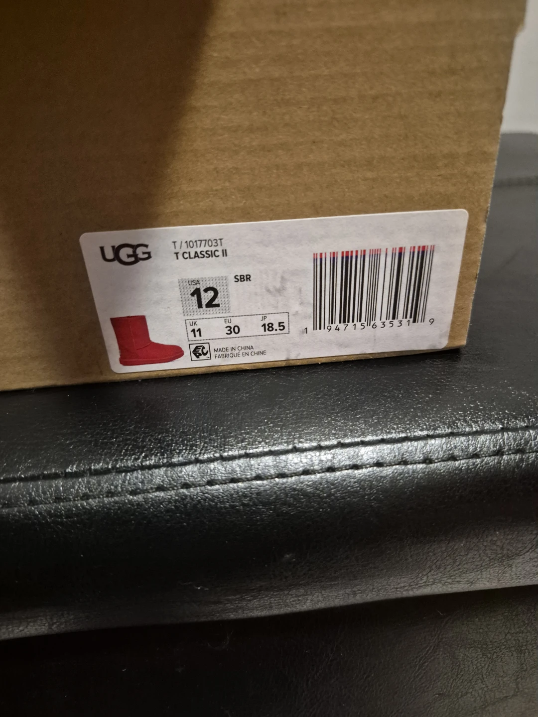 UGG T Classic II Boots - Red - photo 3