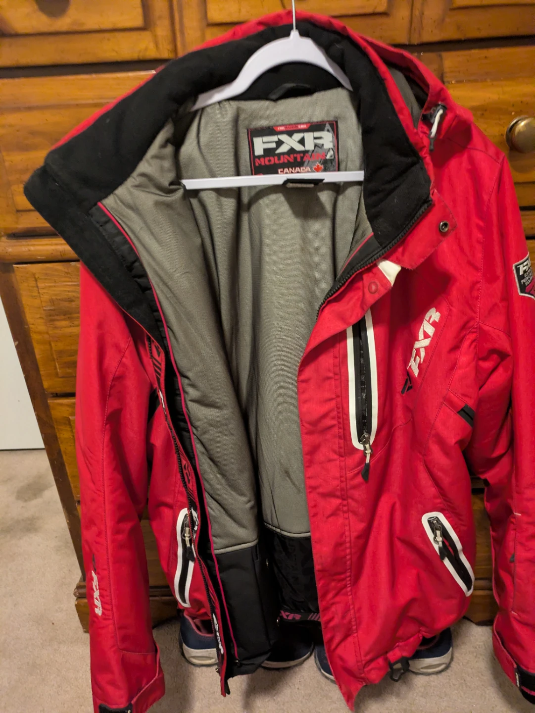 Red FXR Mountain Canada Snowmobile Jacket - photo 4