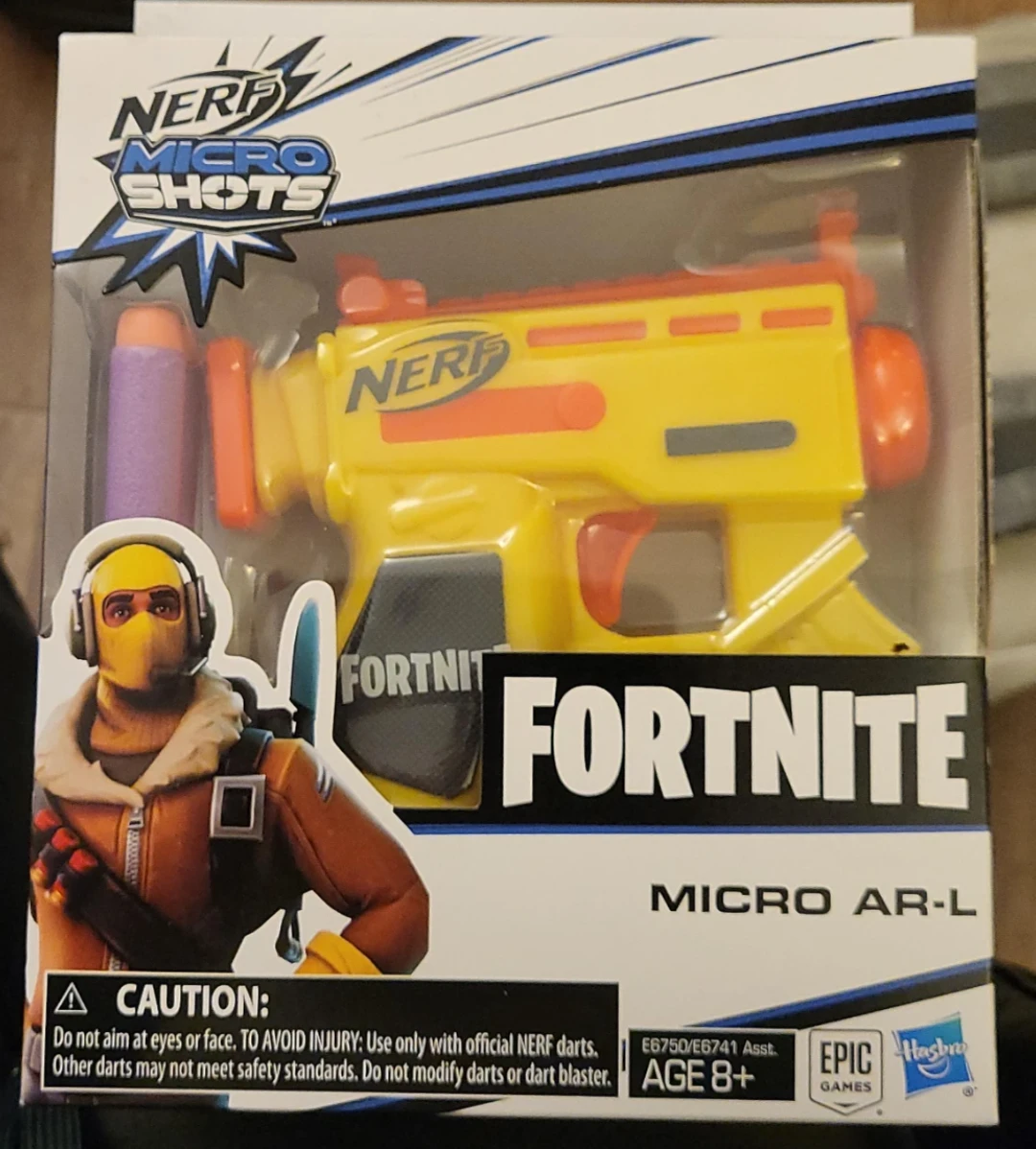 Nerf Micro Shots Fortnite Micro AR-L Blaster