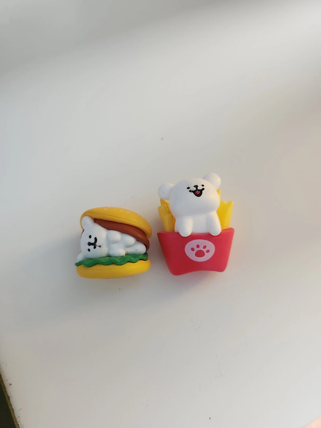 Maltese Burger and Fries Mini Figurines "🏆"