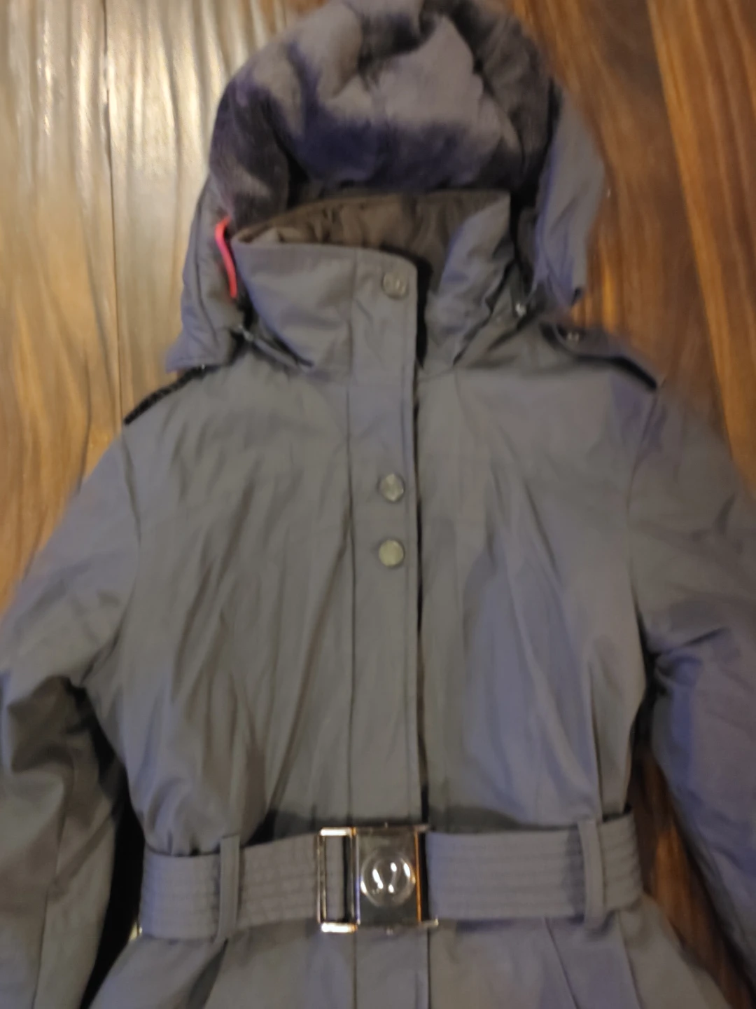 Lululemon Grey Winter Coat with Belt - photo 2