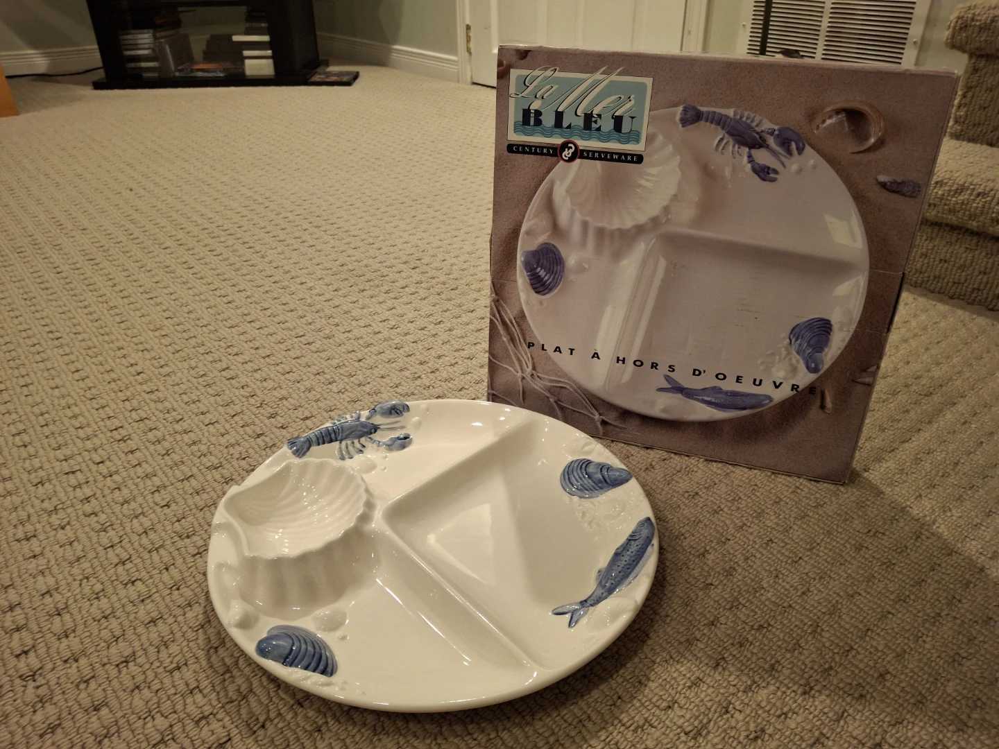 Platter , glass bowl, serving tray - photo 3