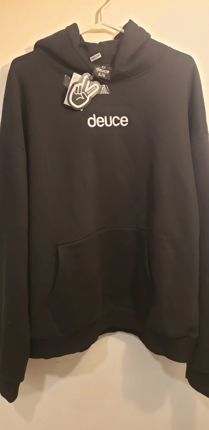 Deuce Black Hoodie XL/TG