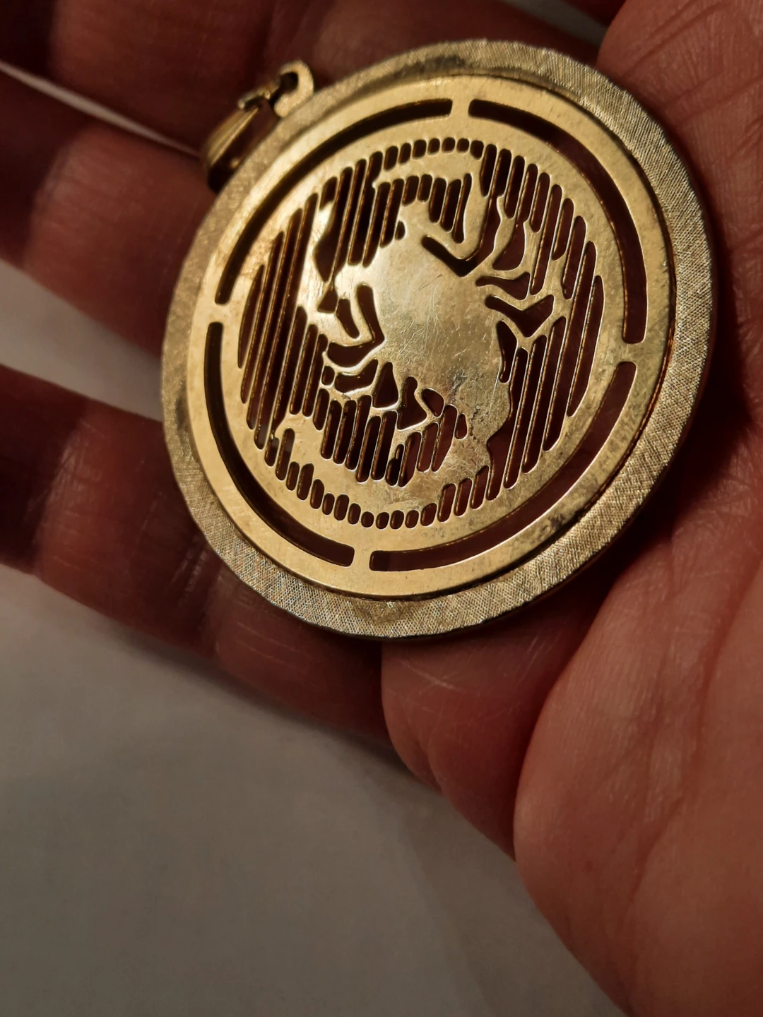 Gold Tone Scorpion Zodiac Pendant - photo 4