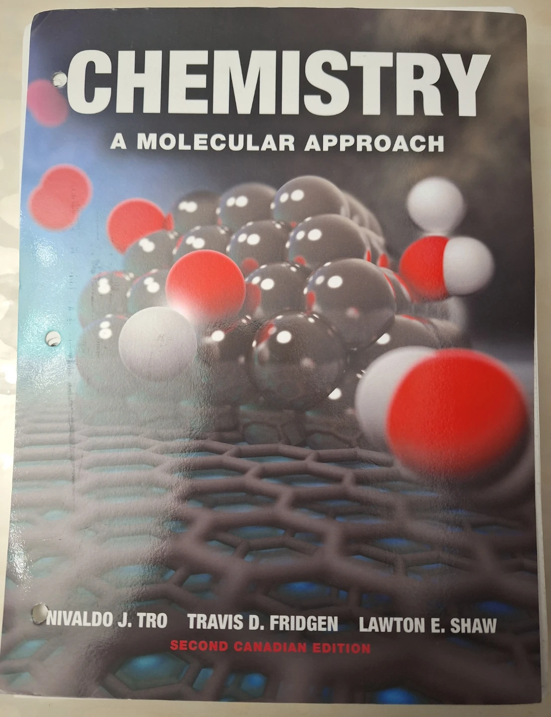 Chemistry: A Molecular Approach 2nd Can. Edition- Loose Leaf