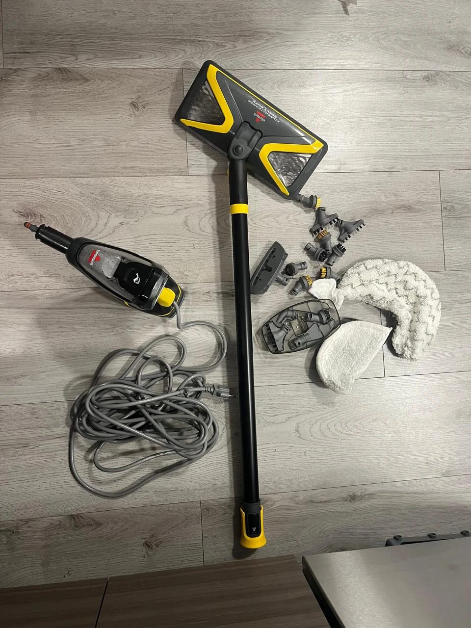 Bissell PowerSteamer Heavy Duty Hard Floor Steam Cleaner - photo 2
