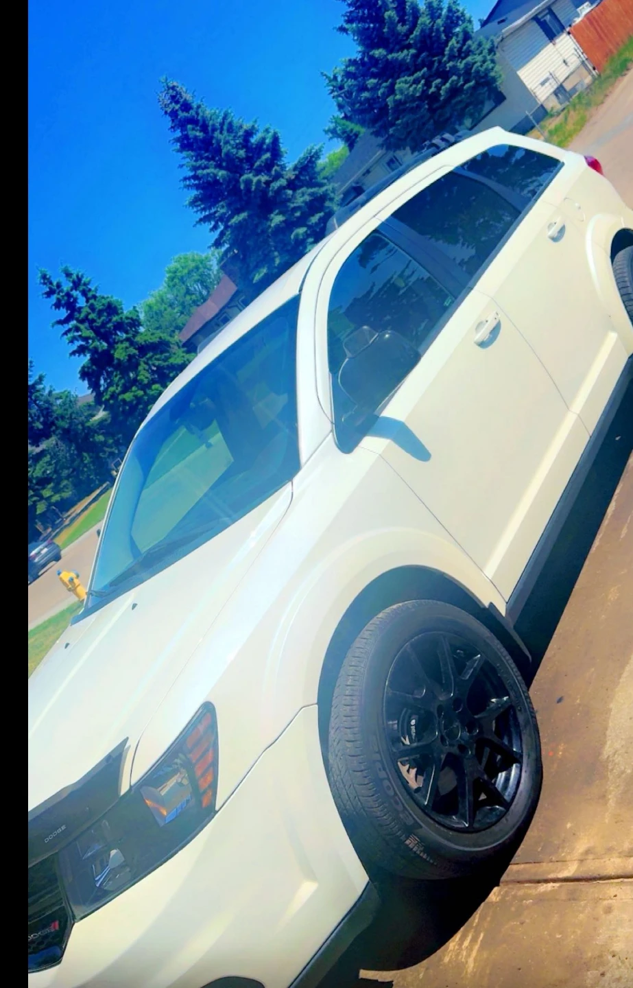2014 White Dodge Journey SXT SUV - photo 2