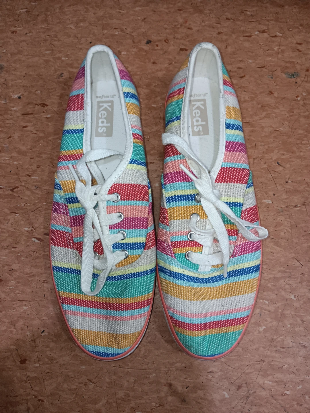 Adorable, Keds Women's Striped Canvas Sneakers - photo 2
