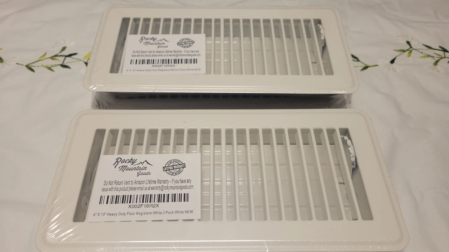 Rocky Mountain Goods Floor Registers (2 Pack) - photo 2