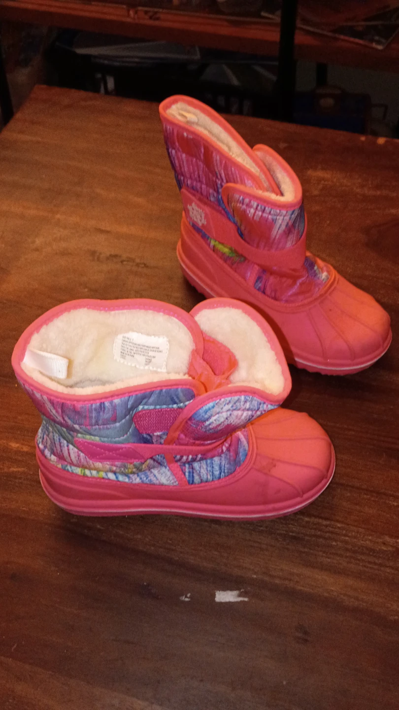 Pink Winter Boots