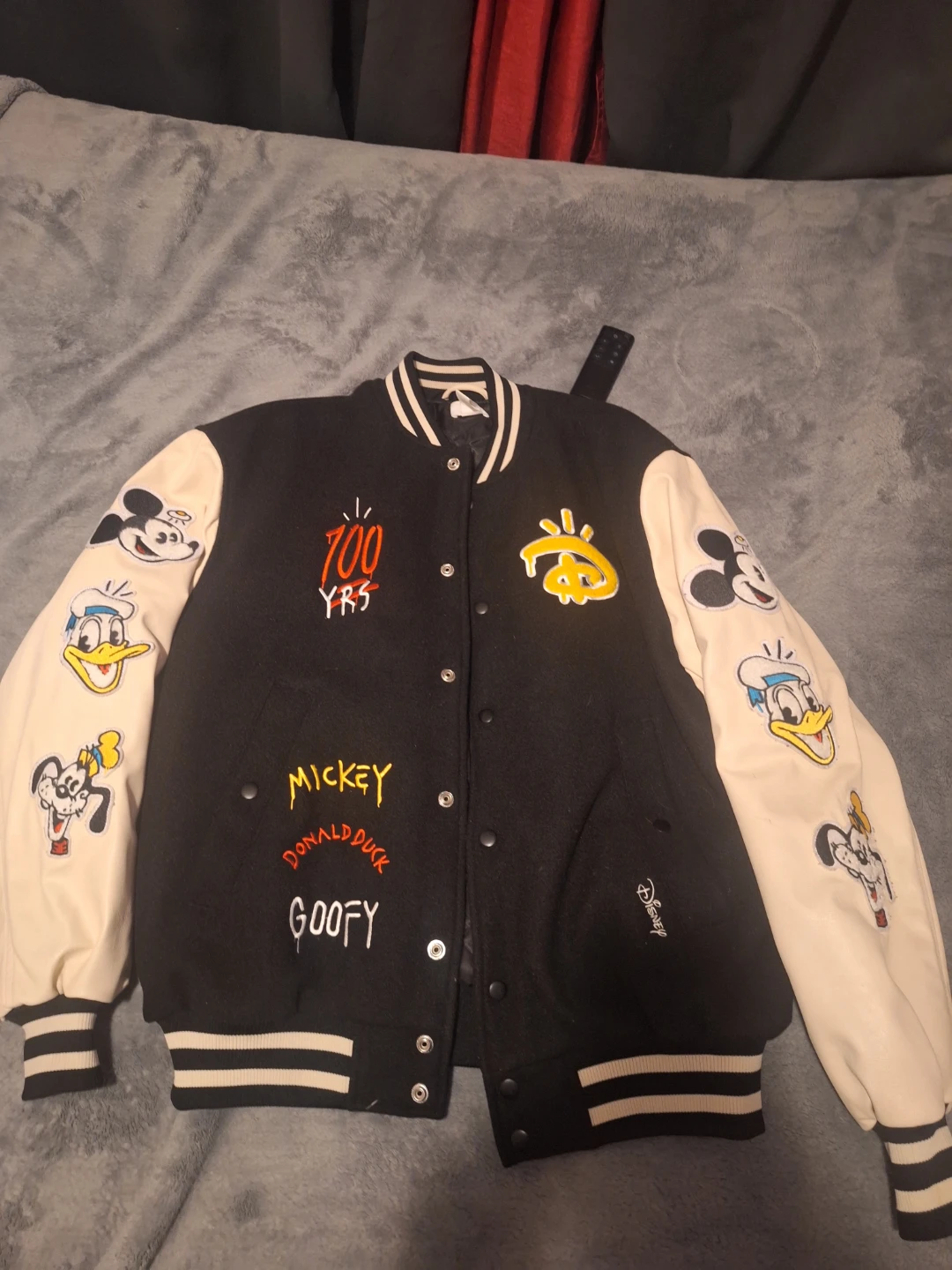 H&M Disney 100th anniversary Varsity Jacket