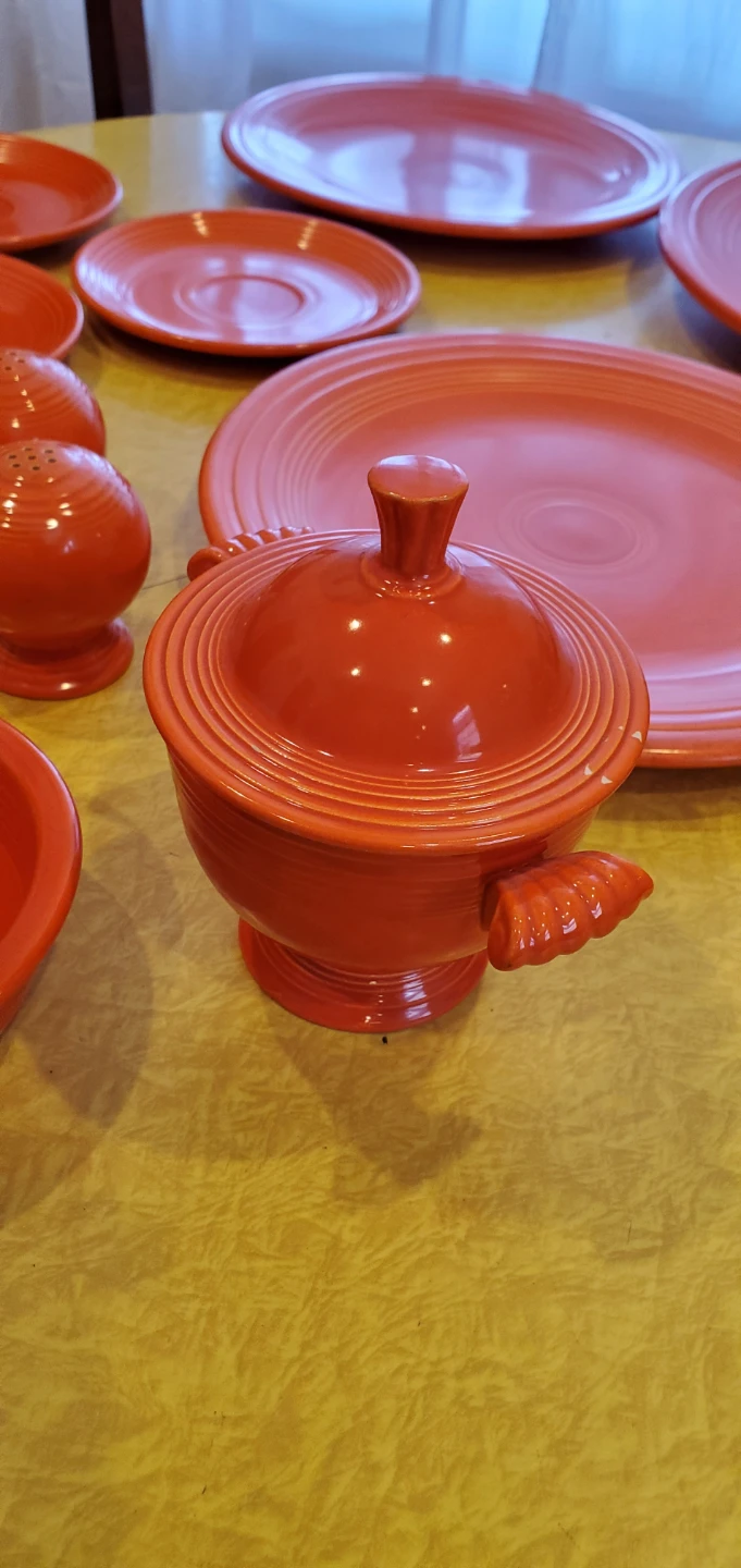 Fiesta Ware Radioactive Red Dinnerware Set - photo 5